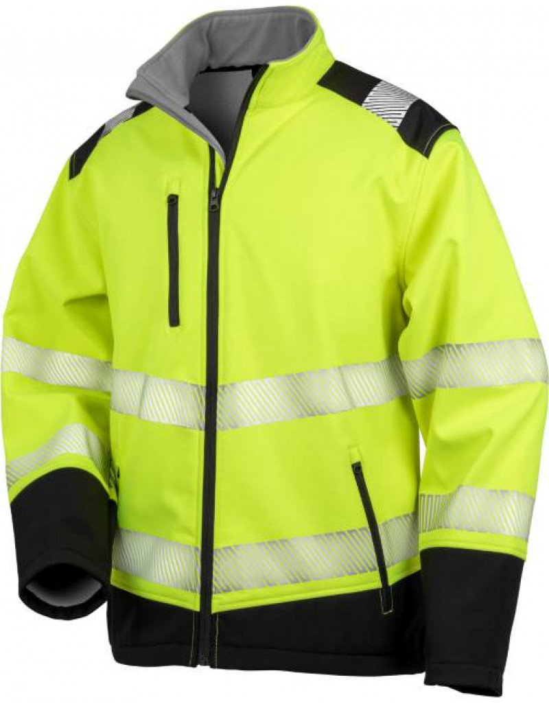 Jacketa subțire de lucru cu elemente reflectorizante